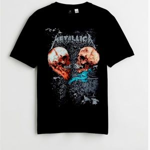 H & M Metallica TEE ( unisex) - Brand New - #y2k #grunge #black #Vintage